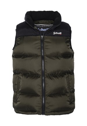 Schott Weste - kaki