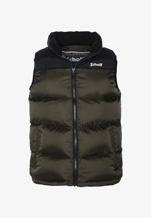 Schott Veste sans manches - kaki