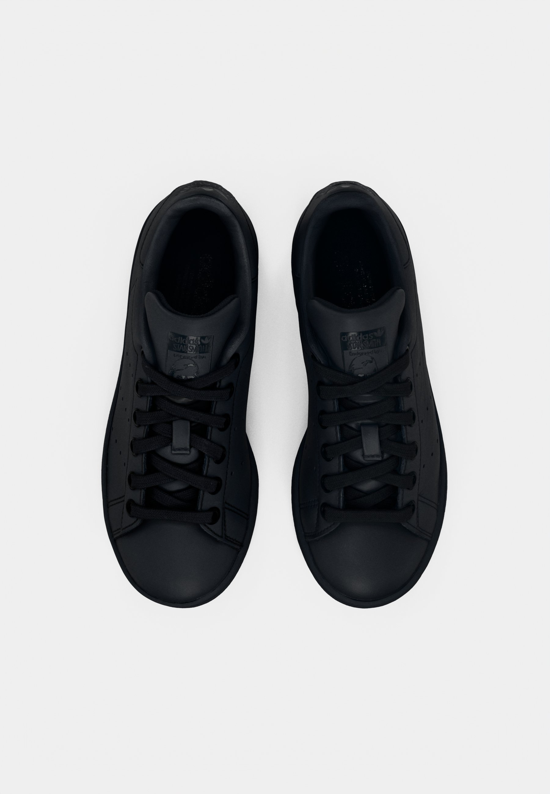 adidas Originals STAN SMITH UNISEX - Trainers - black - Zalando