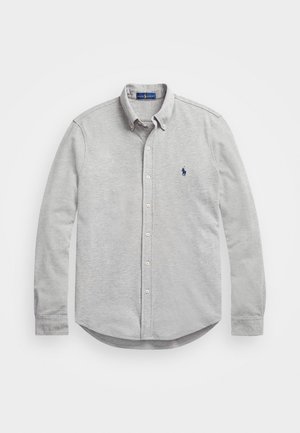 Polo Ralph Lauren FEATHERWEIGHT MESH SHIRT - Vapaa-ajan kauluspaita - andover heather