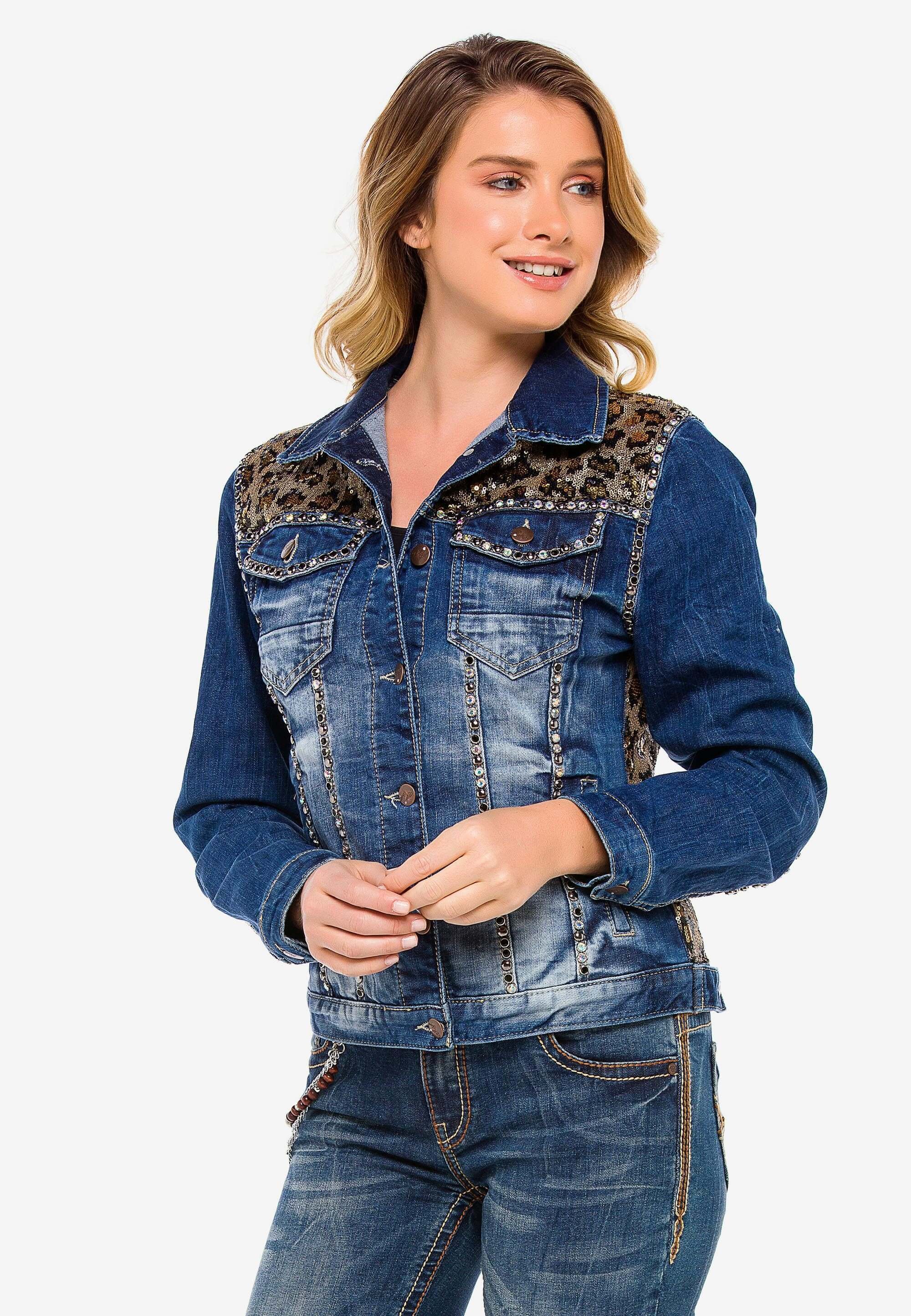 Cipo \u0026 Baxx DAMEN - Denim jacket - blue 