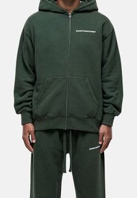 Good For Nothing Felpa con zip - green