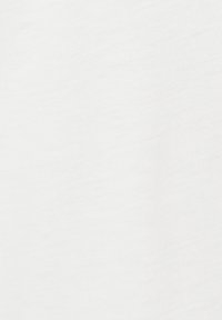 White cotton fabric with a smooth texture and a subtle ribbed pattern, featuring consistent color and minimal visible imperfections.