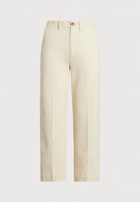 CHINO WIDE LEG TROUSER - Bukse - sand