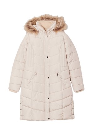 Breal LANGE MIT KAPUZE - Wintermantel - beige