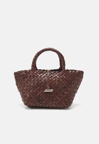 MINI BASKET - Handbag - dark brown