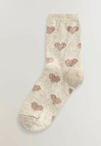 CONTAINING 3 PACK - Ponožky - navy berry hearts