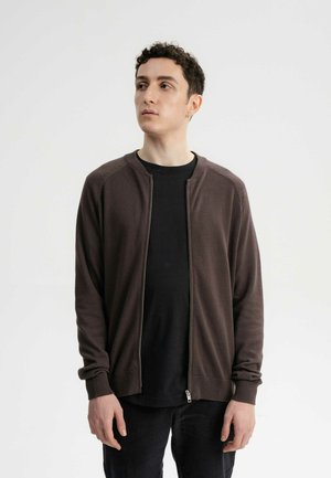 SHAMIAL - Vest - dunkelbraun