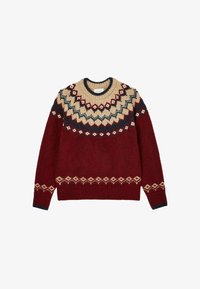 Selected, red navy