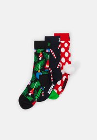 X-MAS STOCKING SOCKS GIFT UNISEX 3PACK SET - Strømper - navy