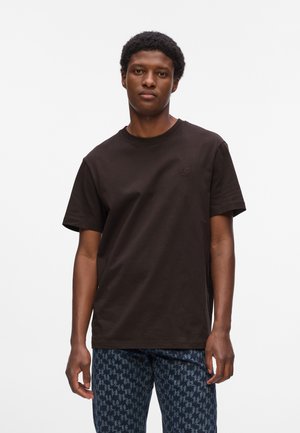 KAMEO - T-Shirt basic - black coffee