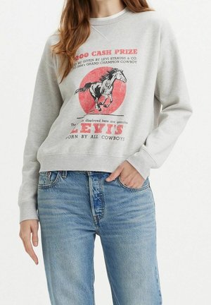 Sweatshirt - mottled grey