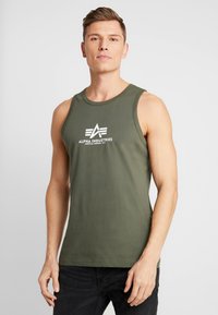 Alpha Industries - Top - dark olive Thumbnail Image 1