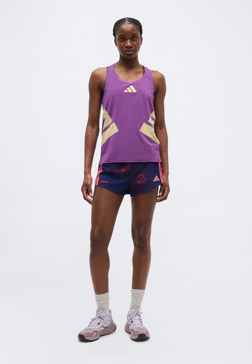 adidas LABRUM GEL - Sports shorts - dark blue/lucid red — photo 2