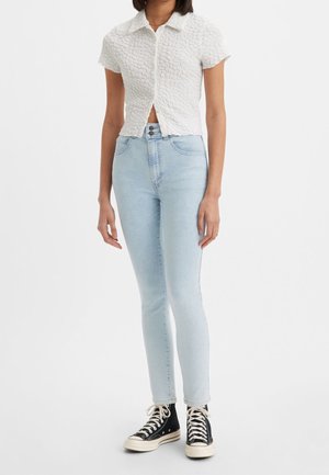 Skinny džíny - light-blue denim