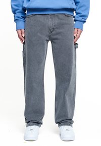 Pegador DAULE - Platūs džinsai - washed grey