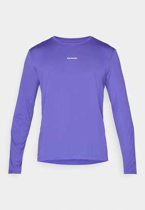 Salomon SHKOUT CORE TEE - Langærmet T-shirt - liberty