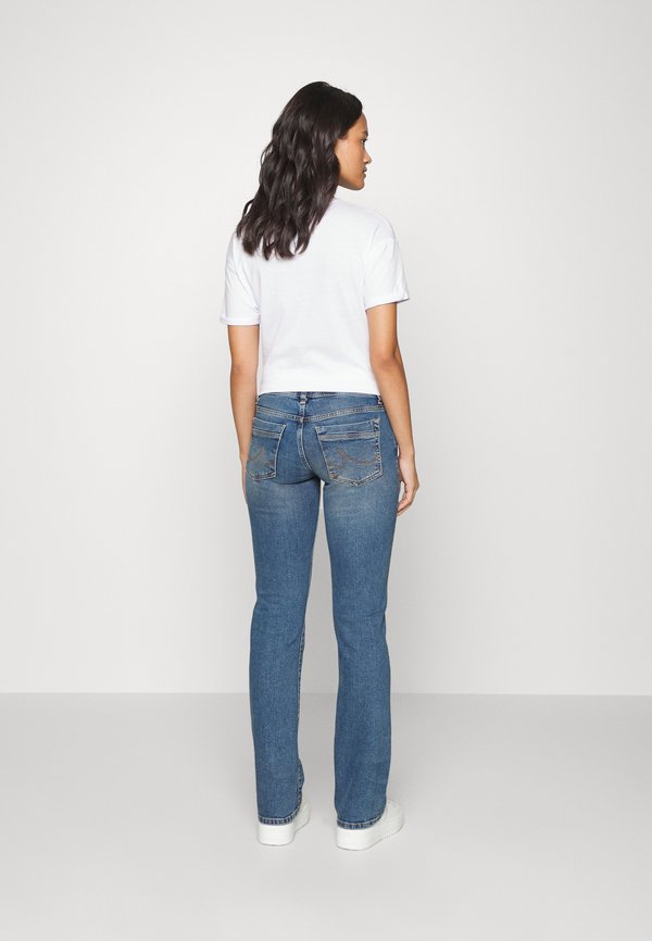 VALERIE - Bootcut jeans - sevita wash3