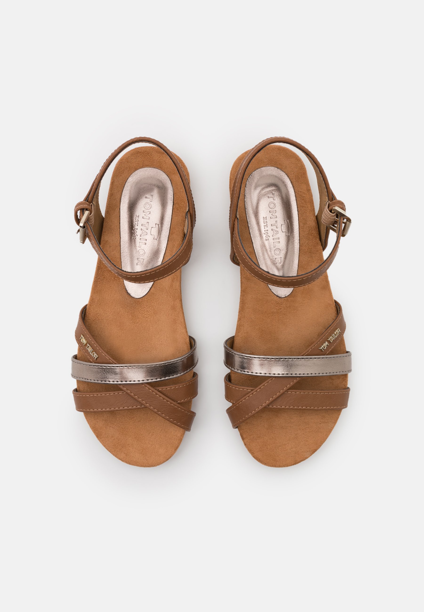 TOM TAILOR Sandals - camel/brown - Zalando.co.uk