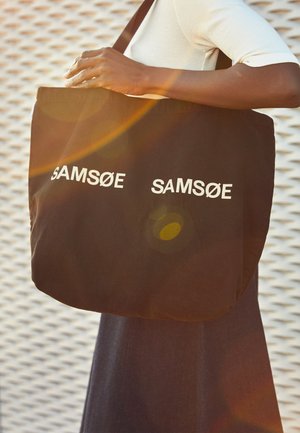 Samsøe Samsøe FRINKA SHOPPER - Pirkinių krepšys - black