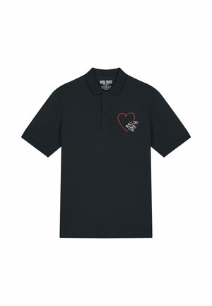EMBROIDERY UNISEX   - Polo - black