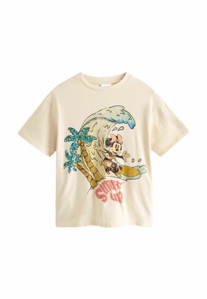 MINNIE MOUSE - Trükipildiga T-särk - cream