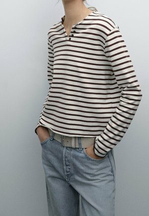 Long sleeved top - brown