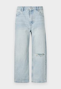DEEP TRANCE DROPPED - Relaxed fit jeans - bleached denim