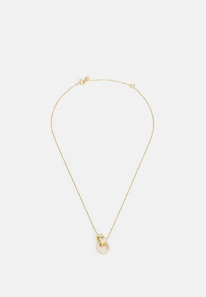 INTERLOCKING NECKLACE - Grandinėlė - gold-coloured