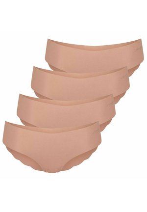 Sloggi 4 PACK HIPSTER SOFT LEICHT UNSICHTBAR SAUMLOS - Briefs - beige