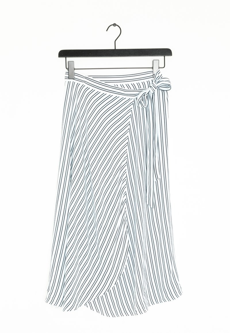 Massimo Dutti A-lijn rok - white