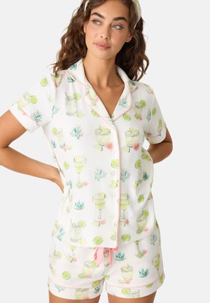 LIMES SUNSHINE SET - Nachtwäsche Set - off white