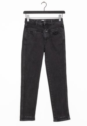Straight leg jeans - black