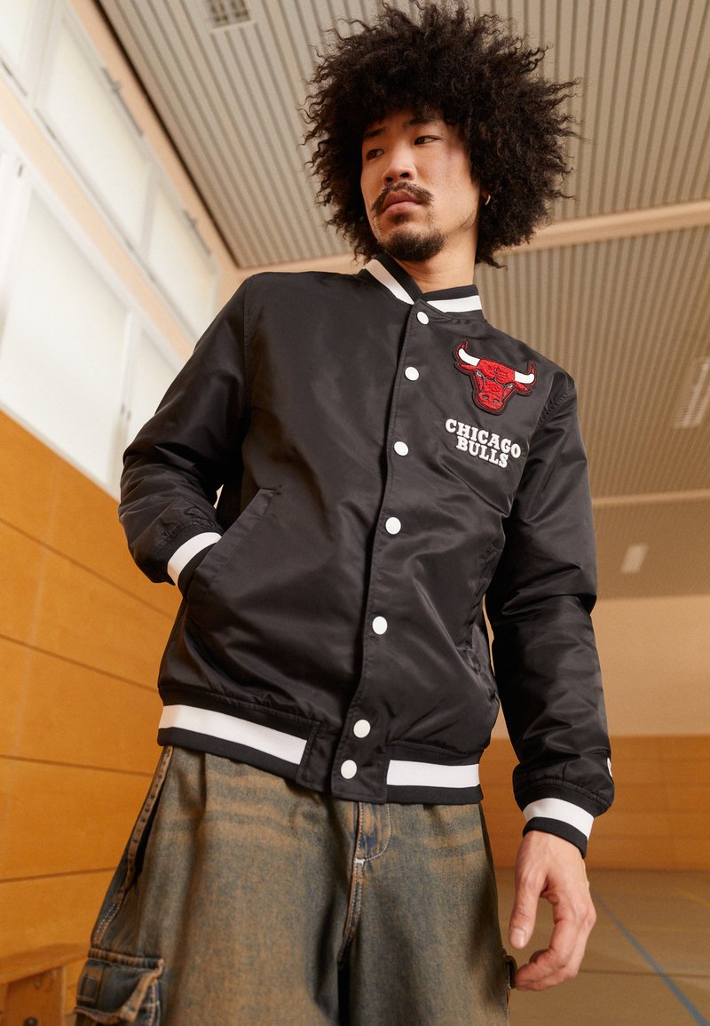 New Era NBA CHICAGO BULLS LOGO SELECT JACKET - Fanartikel - black