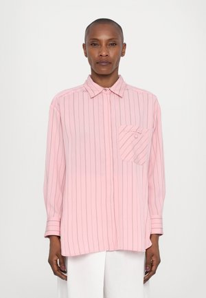 BALLATA - Blúzka so zapínaním na gombíky - rosa
