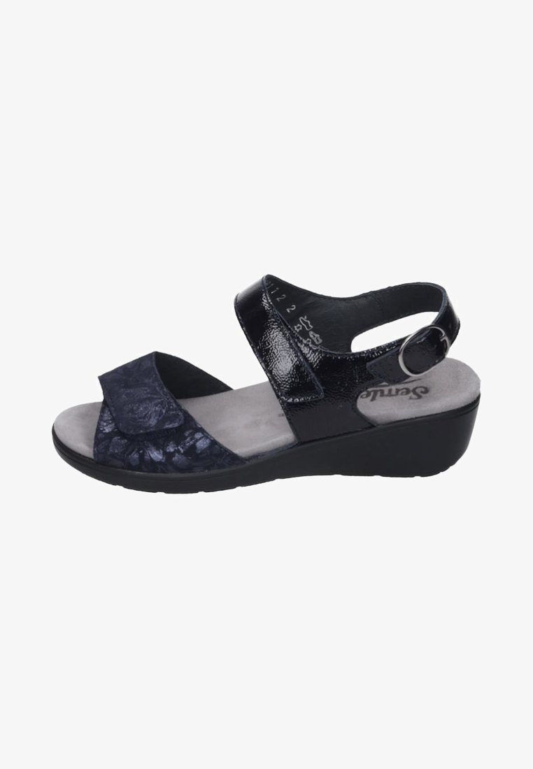 Semler Wedge sandals - midnight blue