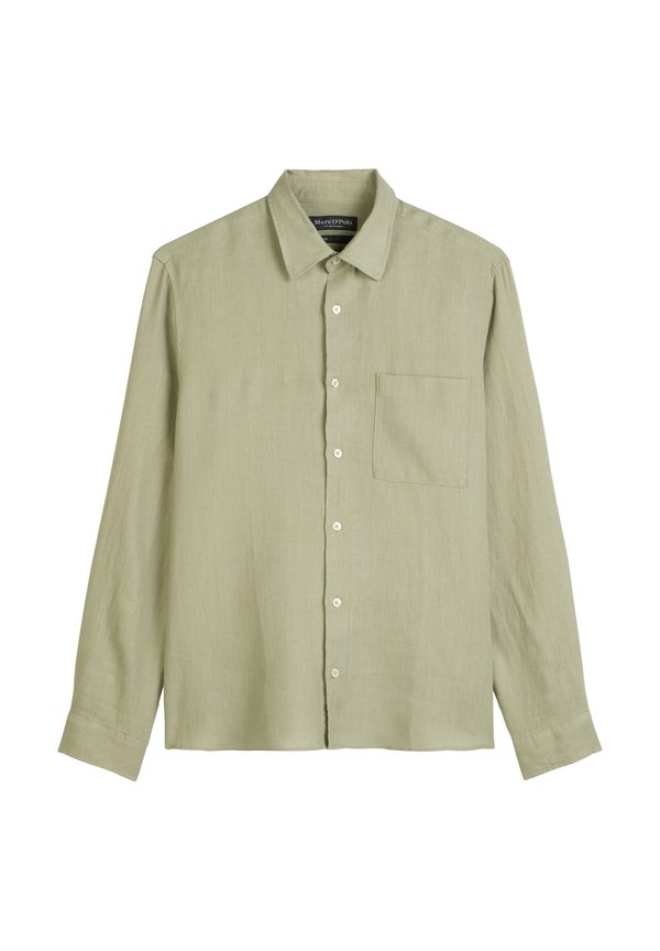 KENT COLLAR, LONG SLEEVES, ONE RECTANGULAR CHEST POCKET, STYLE - Shirt - summer sage3