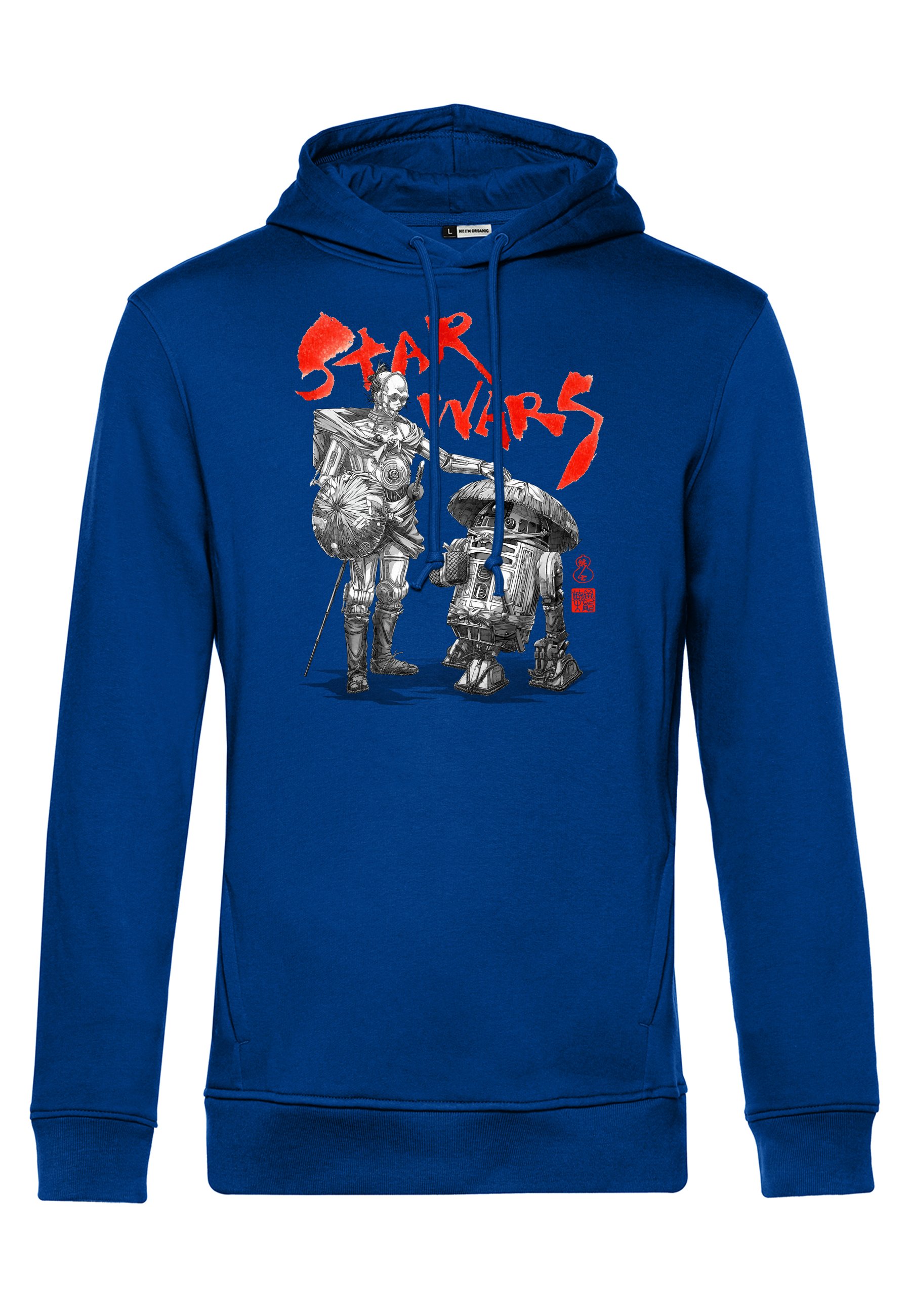 STAR WARS Classic Battle Kapuzenpullover Für Jungen – Marineblau Meliert, Größe Large