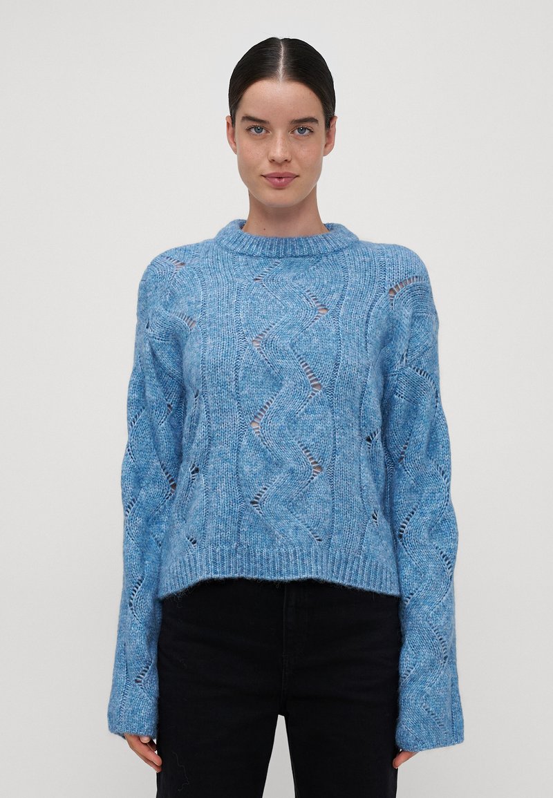 Vero Moda Tall VMLINA  O NECK  - Maglione - allure melange