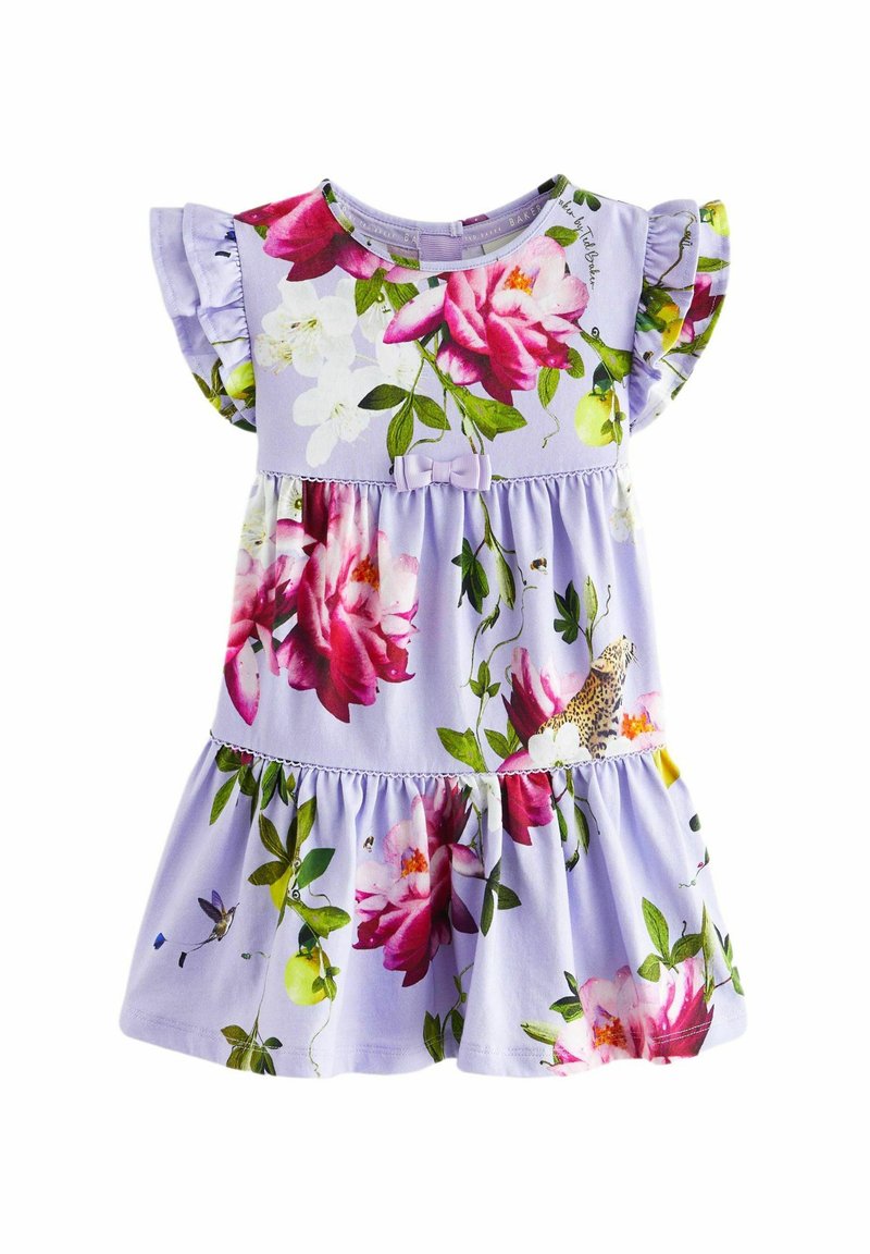 Baker by Ted Baker FLORAL REGULAR FIT - Trikotāžas kleita - purple
