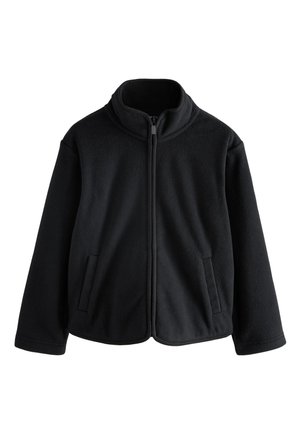 Next REGULAR FIT - ZIP-UP WITH POCKETS  - Fliisjakk - black