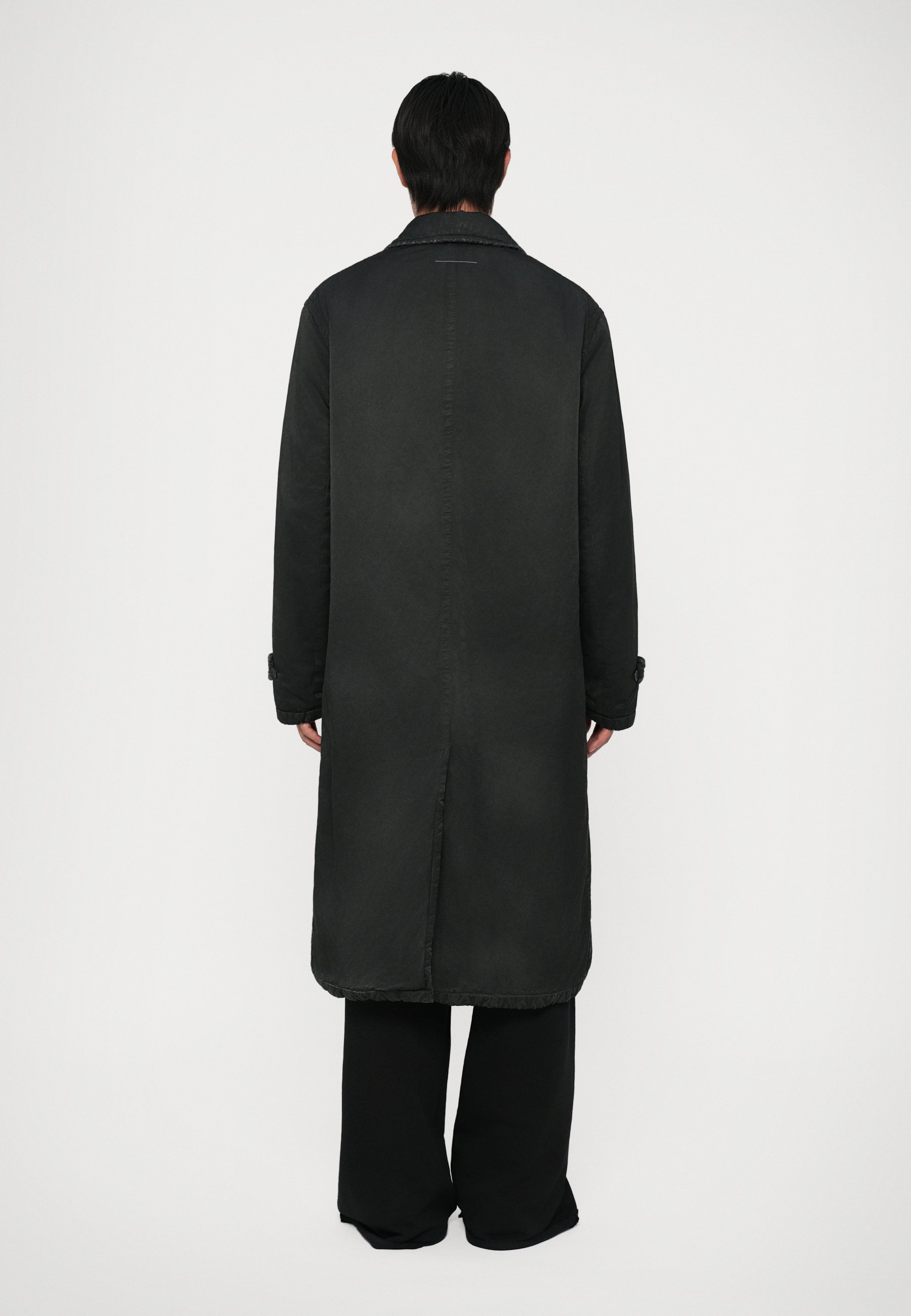 MM6 Maison Margiela COAT - Winter coat - washed black/black