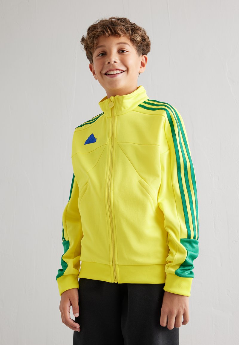 adidas Performance TIRO NATIONS PACK UNISEX - Chaqueta de entrenamiento - bright yellow/bold green/bold blue