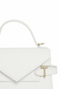 Le Tanneur PETIT DOUBLE RABAT EMILIE SIGNATURE - Sac à main - craie