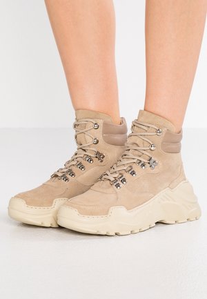 Sneakers high - beige