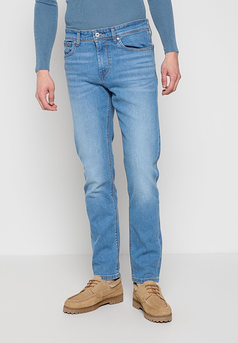 Pepe Jeans Slim fit jeans blauw Pepe Jeans Slim fit jeans blauw