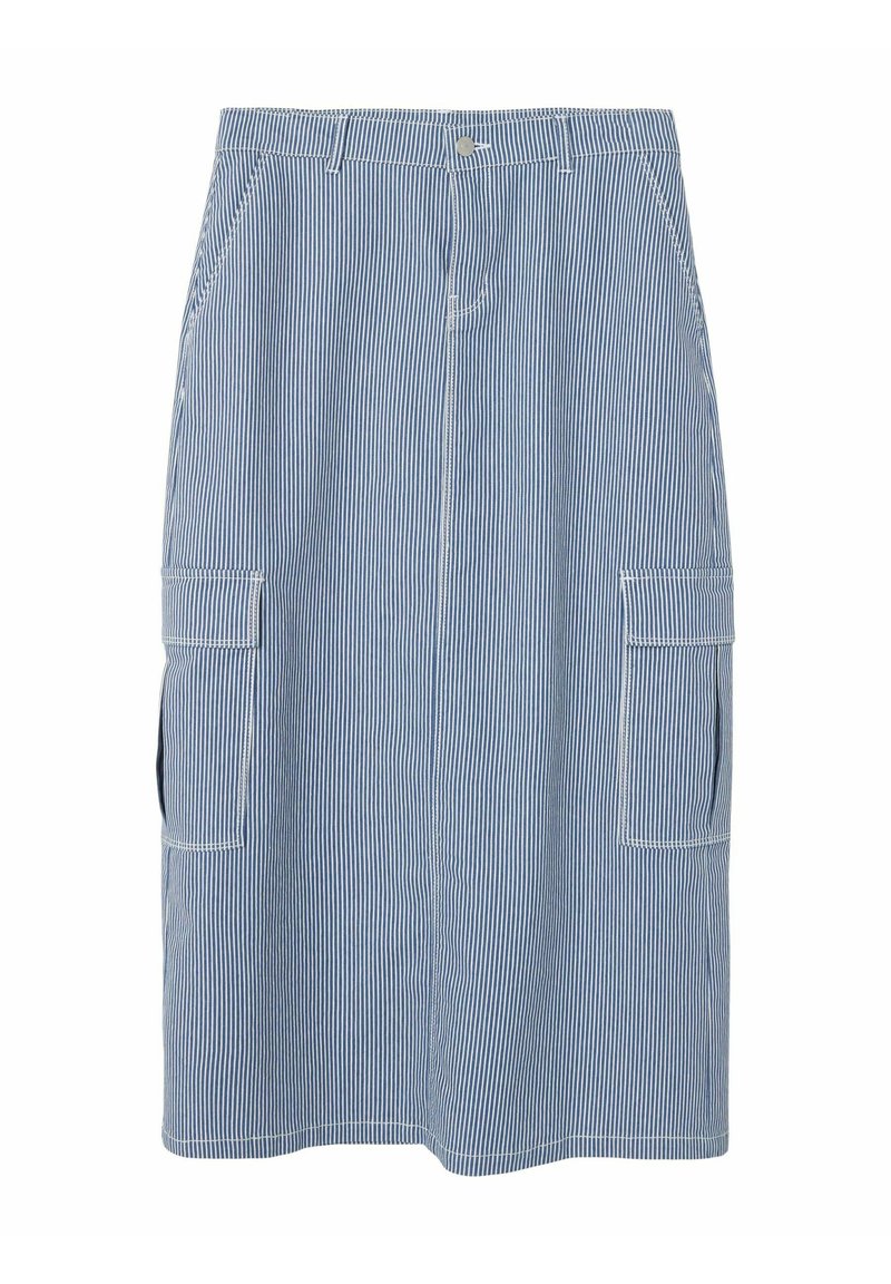 LMTD Maxirok blauw denim/bluedenim LMTD Maxirok blauw denim/bluedenim