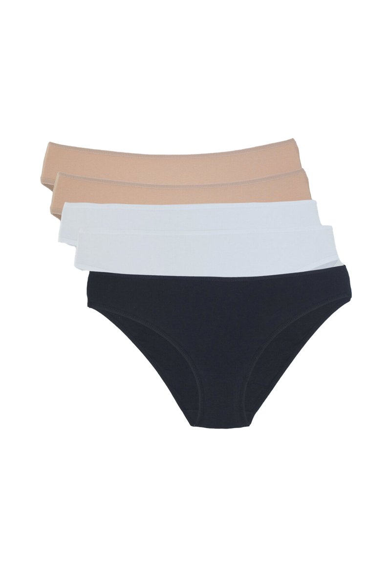 Dagi 2 Pack Regular Waist Brief, Slip da Donna, Nude