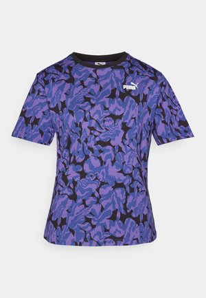 Puma NATURE 20 AOP - T-shirts med print - blue crystal