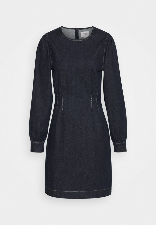 ANTOINET DRESS - Vestido vaquero - dark blue denim